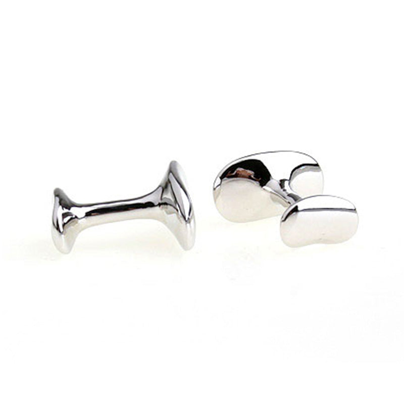Plain Colour Metal Cufflinks