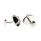 Cateye Glass Cufflinks