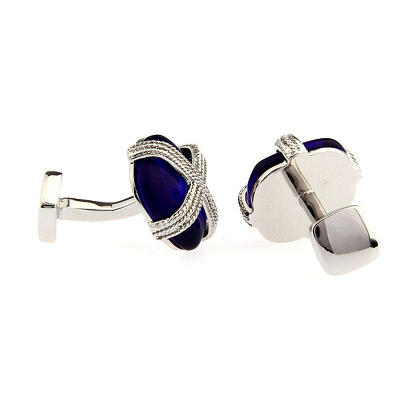 Cateye Glass Cufflinks