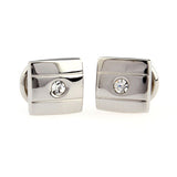 Crystal Zircon Collar Studs
