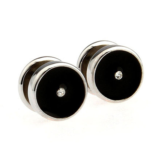 Crystal Zircon Collar Studs