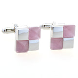 Cateye Glass Collar Studs