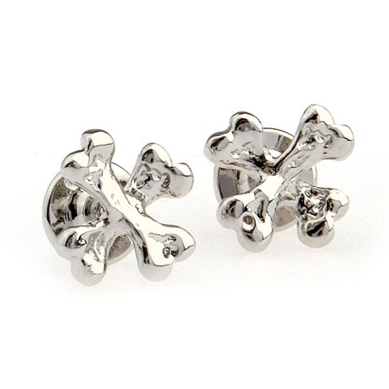 Plain Colour Metal Collar Studs