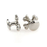 Plain Colour Metal Collar Studs