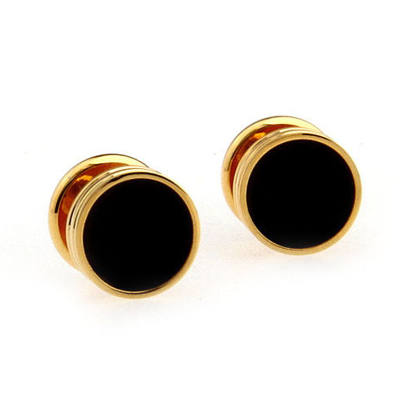 Enamel Dropping Glue Collar Studs