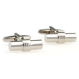 Plain Colour Metal Cufflinks