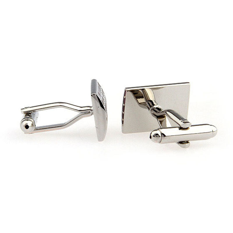 Enamel Dropping Glue Cufflinks