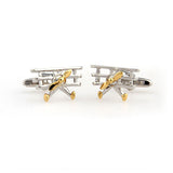 Military Tools Enamel Dropping Glue Cufflinks
