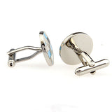 Enamel Dropping Glue Cufflinks