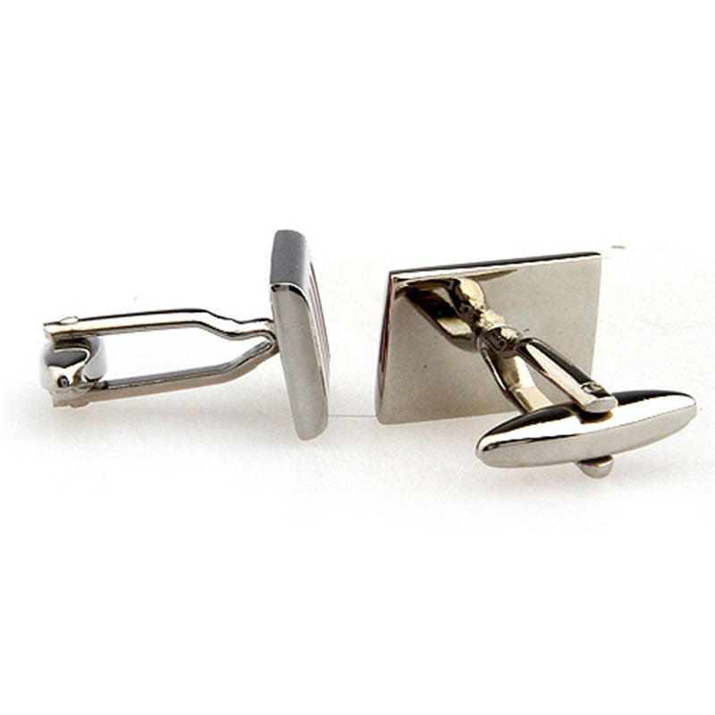 Enamel Dropping Glue Cufflinks