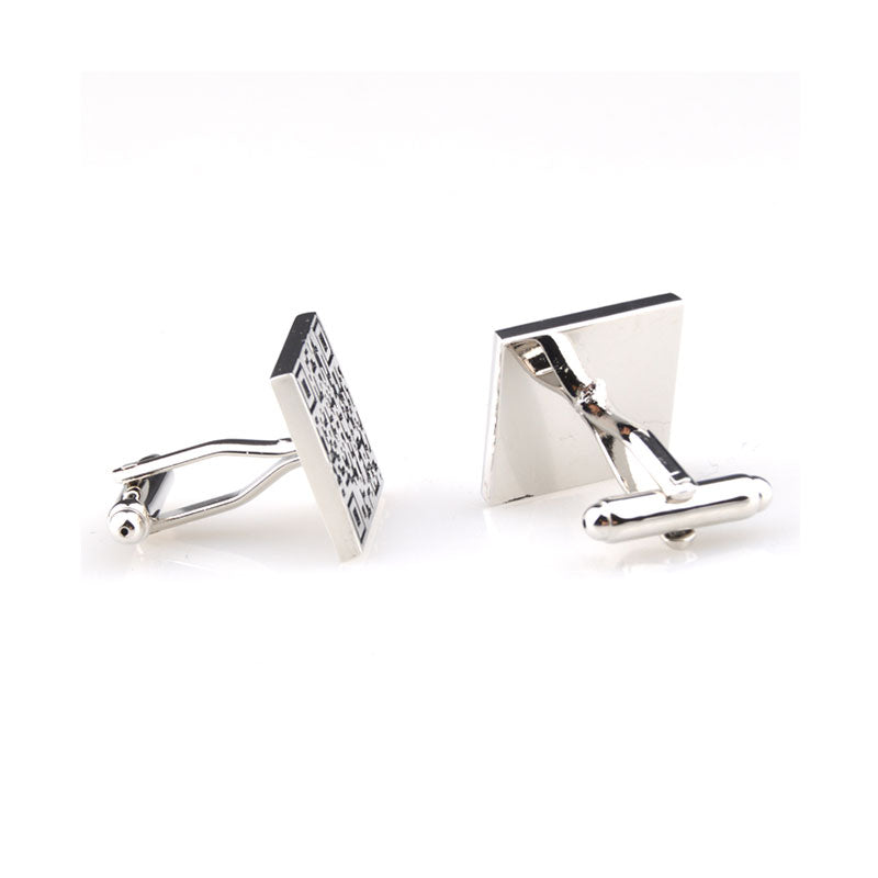 Enamel Dropping Glue Cufflinks