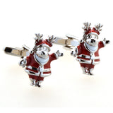 Festivals Wedding Reception Enamel Dropping Glue Cufflinks