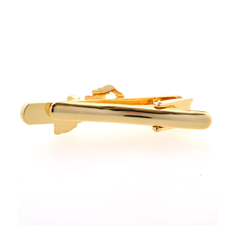 Plain Colour Metal Tie Bars