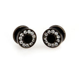 Crystal Zircon Collar Studs