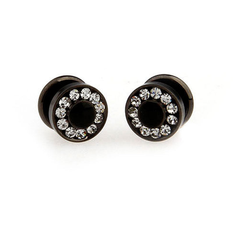 Crystal Zircon Collar Studs