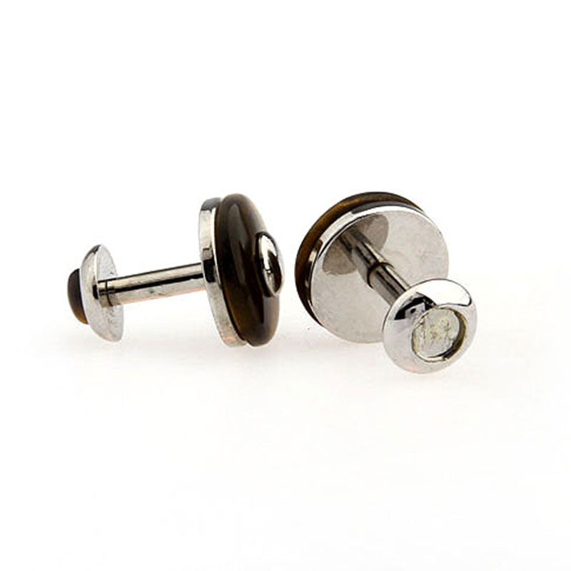 Shells Agate Cufflinks