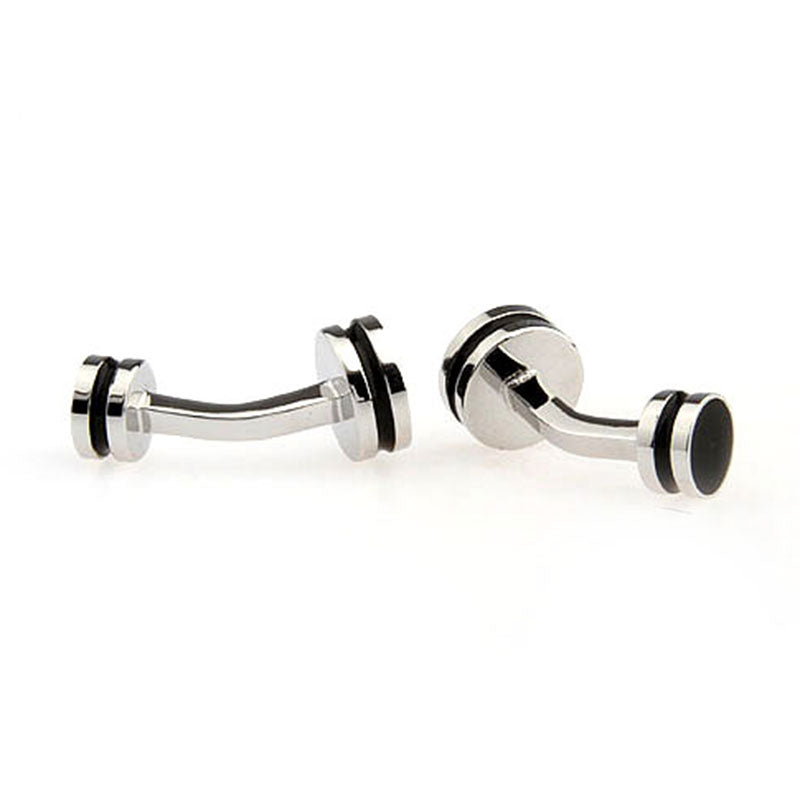 Enamel Dropping Glue Cufflinks
