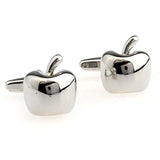 Vegetable Fruit Plain Colour Metal Cufflinks