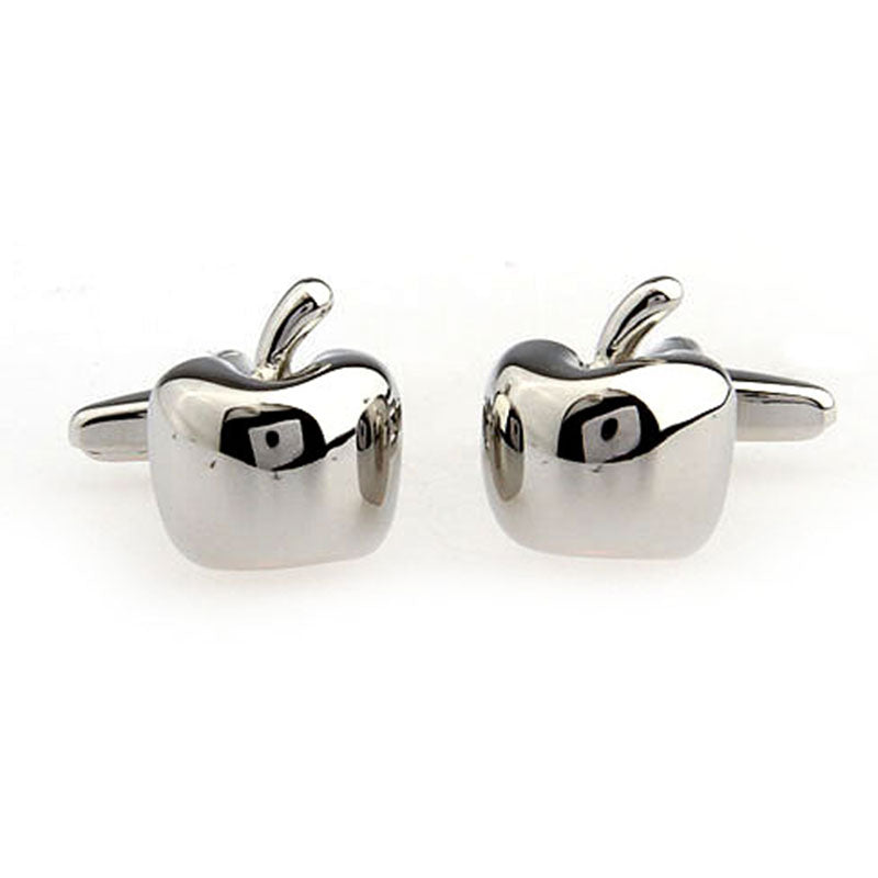 Vegetable Fruit Plain Colour Metal Cufflinks