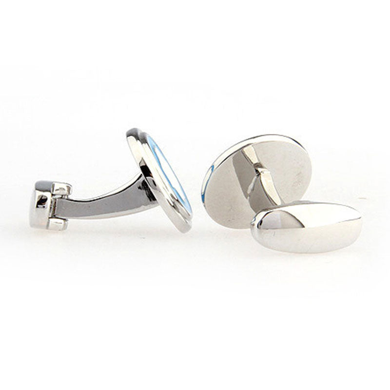 Grease Baking Paint Cufflinks