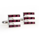 Crystal Zircon Cufflinks