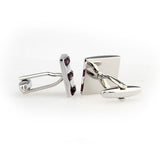 Crystal Zircon Cufflinks