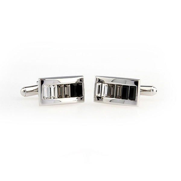 Crystal Zircon Cufflinks