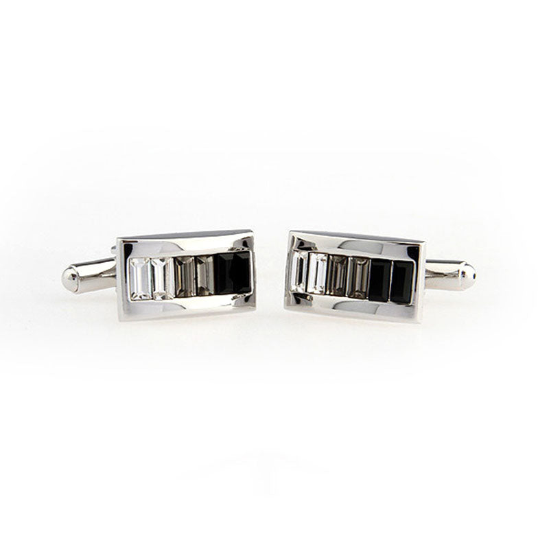 Crystal Zircon Cufflinks