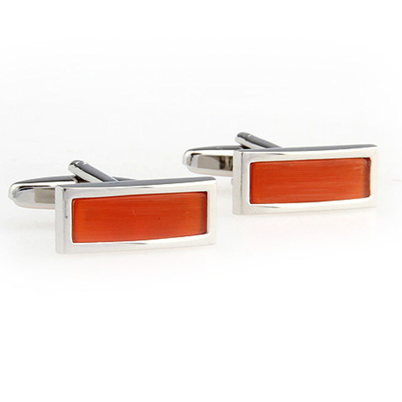 Cateye Glass Cufflinks