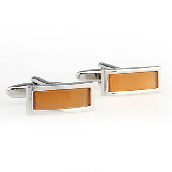 Cateye Glass Cufflinks