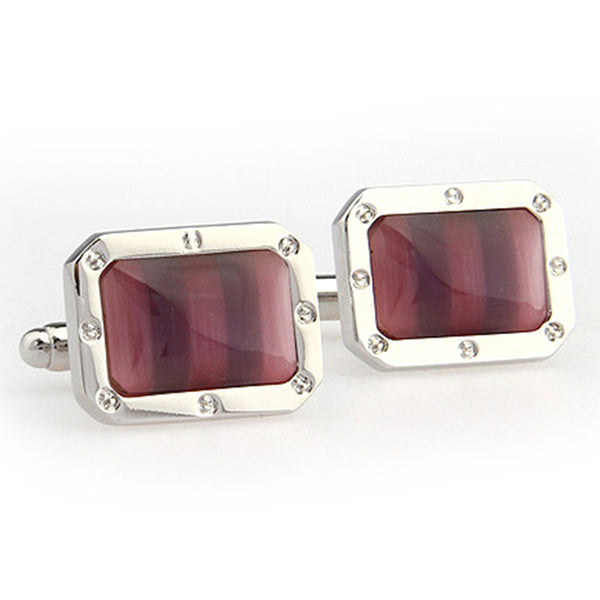 Cateye Glass Cufflinks