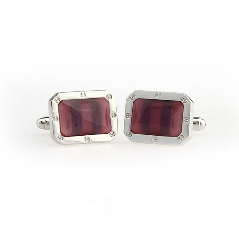 Cateye Glass Cufflinks