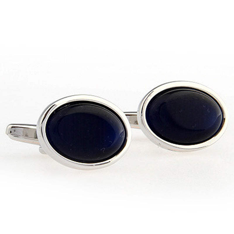 Cateye Glass Cufflinks