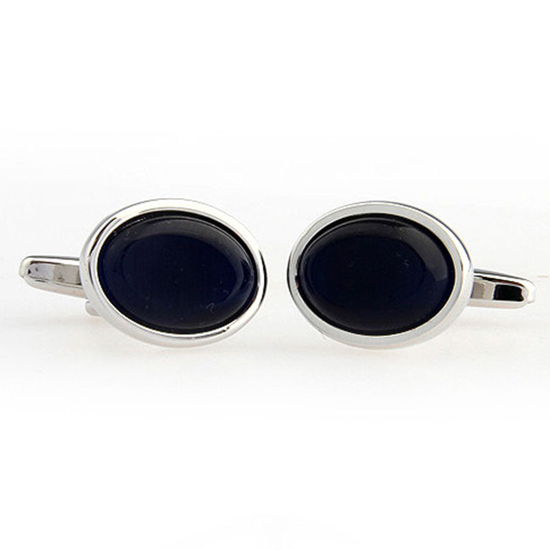 Cateye Glass Cufflinks