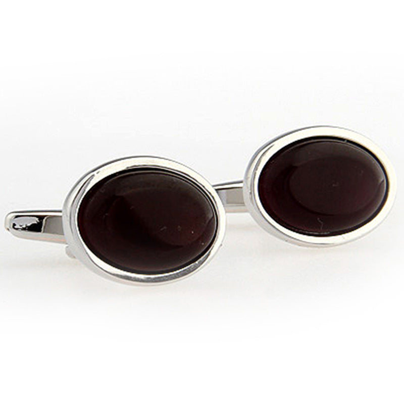 Cateye Glass Cufflinks