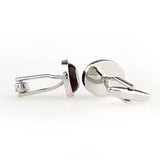 Cateye Glass Cufflinks