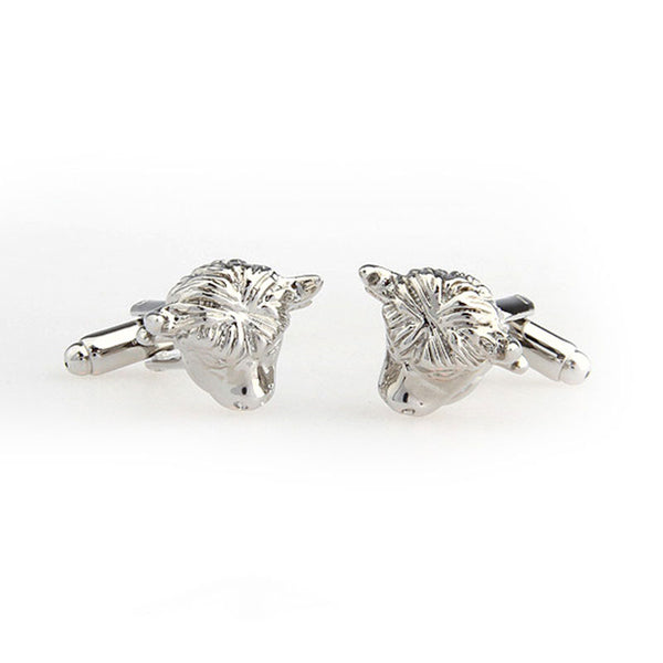 Animals Plants Plain Colour Metal Cufflinks
