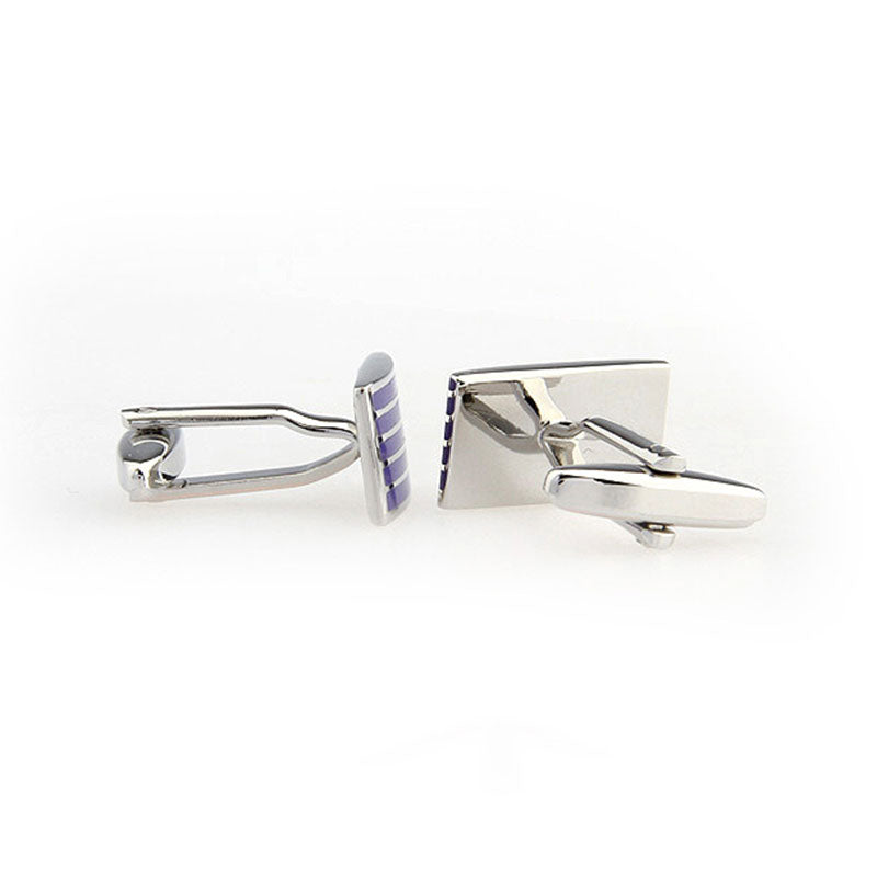 Enamel Dropping Glue Cufflinks