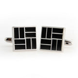 Enamel Dropping Glue Cufflinks