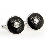 Enamel Dropping Glue Cufflinks