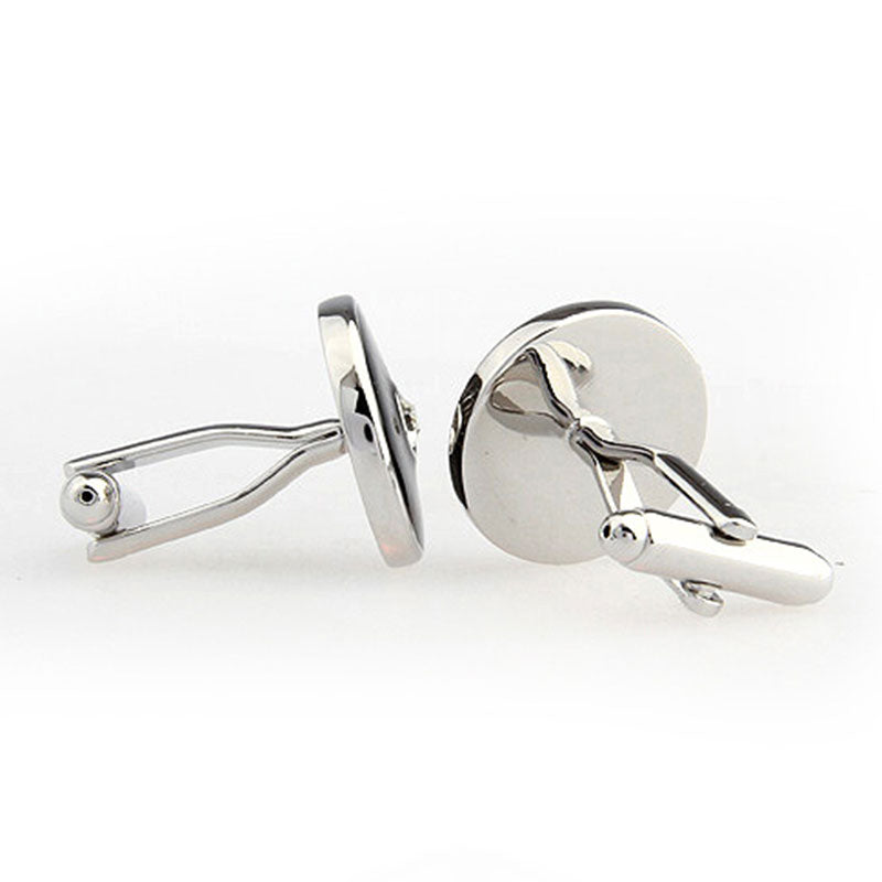 Enamel Dropping Glue Cufflinks
