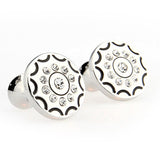 Crystal Zircon Cufflinks
