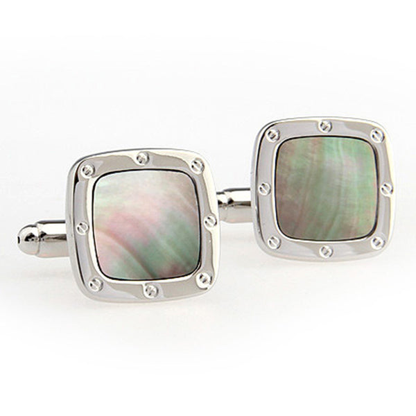 Shells Agate Cufflinks