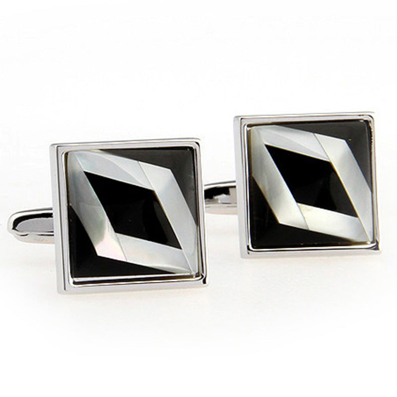 Shells Agate Cufflinks