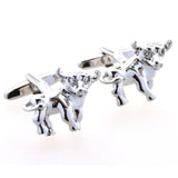 Animals Plants Plain Colour Metal Cufflinks