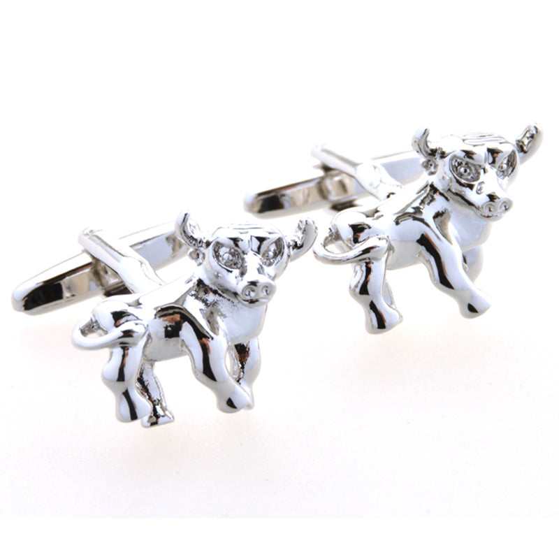 Animals Plants Plain Colour Metal Cufflinks