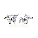 Animals Plants Plain Colour Metal Cufflinks