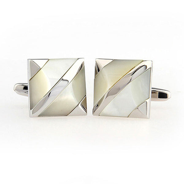Shells Agate Cufflinks