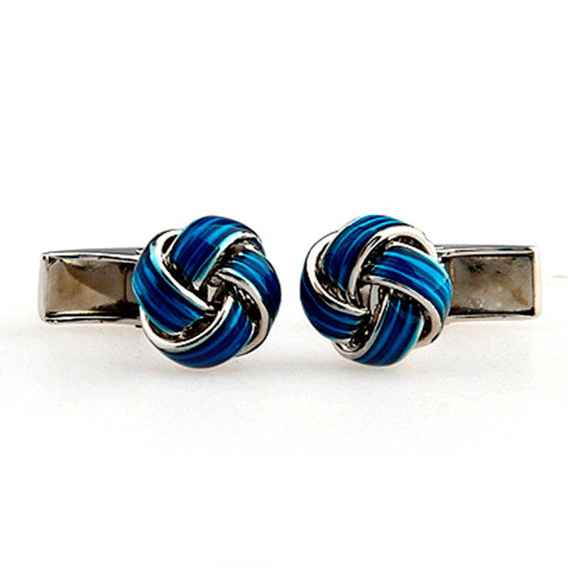 Enamel Dropping Glue Cufflinks