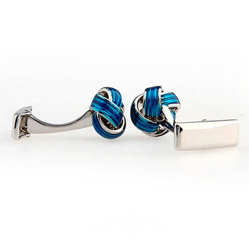 Enamel Dropping Glue Cufflinks